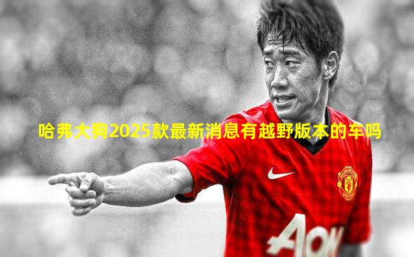 哈弗大狗2025款最新消息有越野版本的车吗