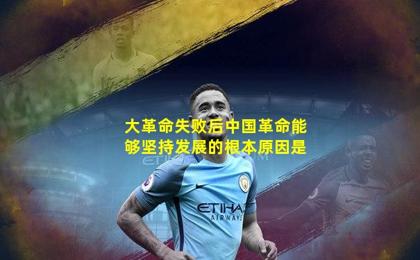 大革命失败后中国革命能够坚持发展的根本原因是