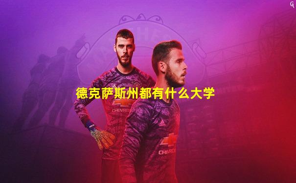 德克萨斯州都有什么大学