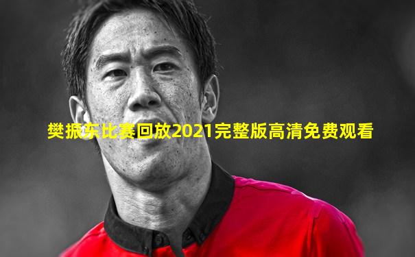 樊振东比赛回放2021完整版高清免费观看
