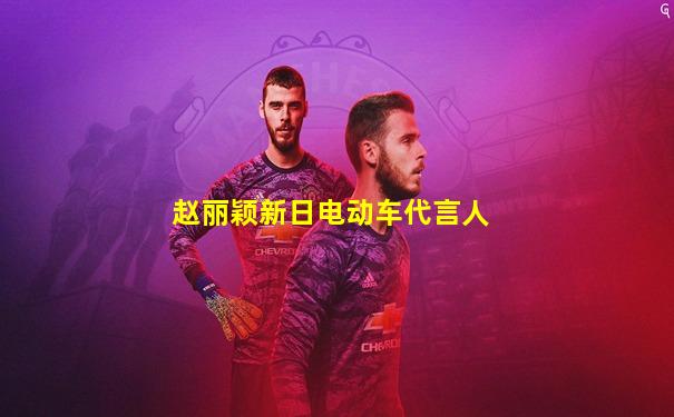 赵丽颖新日电动车代言人
